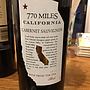 770 Miles California Cabernet Sauvignon(2014)