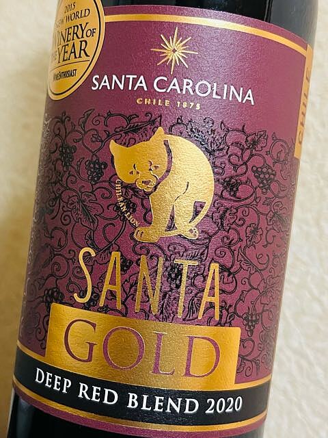 Santa Carolina Santa Gold Deep Red Blend(サンタ・カロリーナ サンタ・ゴールド ディープ・レッド・ブレンド)