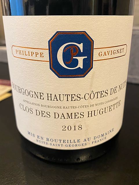 Philippe Gavignet Bourgogne Hautes Côtes de Nuits Clos des Dames Huguettes