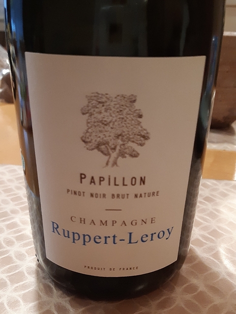 Ruppert Leroy Papillon Pinot Noir Brut Nature(リュペール・ルロワ パピヨン ピノ・ノワール ブリュット・ナチュール)