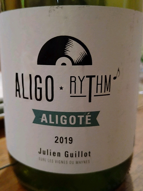 Julien Guillot Aligo Rythm Aligoté(ジュリアン・ギィヨ アリゴ・リズム)