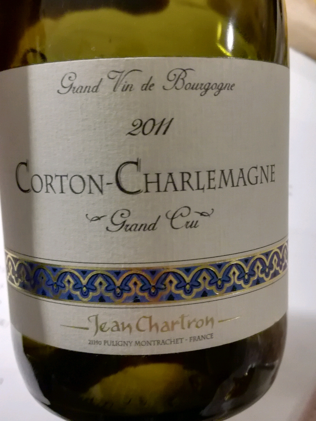 CORTON-CHARLEMAGNE 2019 空き瓶 CORTON-CHARLEMAGNE 2019 空き瓶 飲料・酒