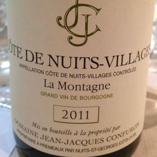 Dom. Jean Jacques Confuron Côte de Nuits Villages La Montagne Blanc