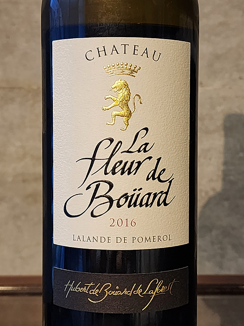 Ch. La Fleur de Boüard(シャトー・ラ・フルール・ド・ブアール)