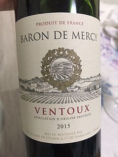 Baron de Mercy Ventoux(バロン・ド・マーシー ヴァントゥー)