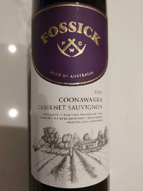 Fossick Coonawarra Cabernet Sauvignon