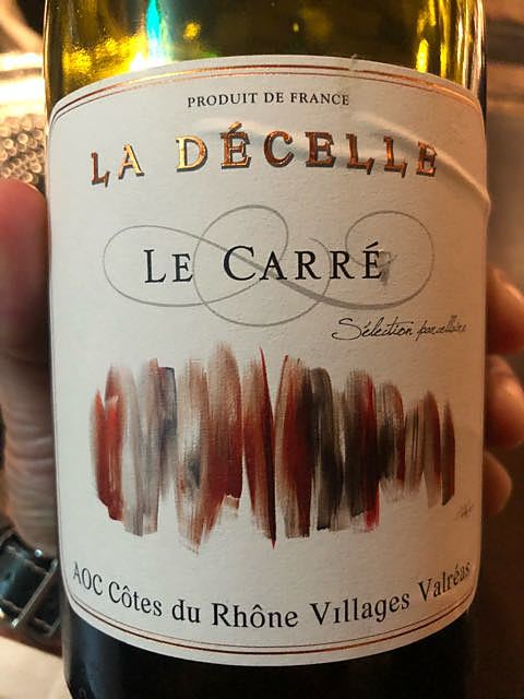 Dom. La Décelle Le Carré Côtes du Rhône Villages Valréas