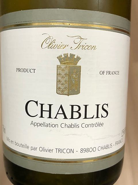 Olivier Tricon Chablis