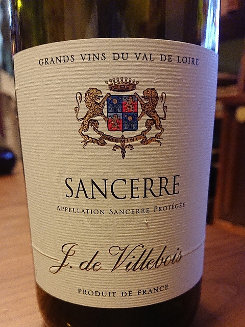 J. de Villebois Sancerre Blanc(ヨースト・ド・ヴィルボワ サンセール ブラン)