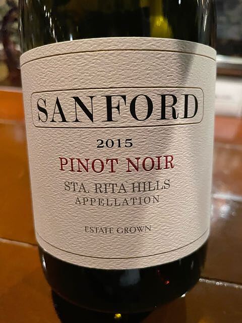 Sanford Pinot Noir Sta. Rita Hills(サンフォード ピノ・ノワール サンタ・リタ・ヒルズ)