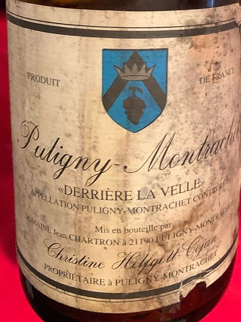 Christine Helfgott Gojan Puligny Montrachet Derrière la Velle