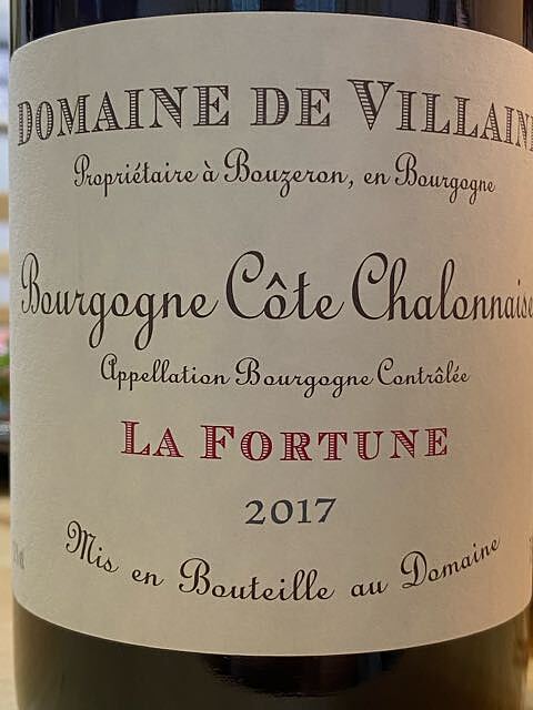 Dom. de Villaine Bourgogne Côte Chalonnaise La Fortune