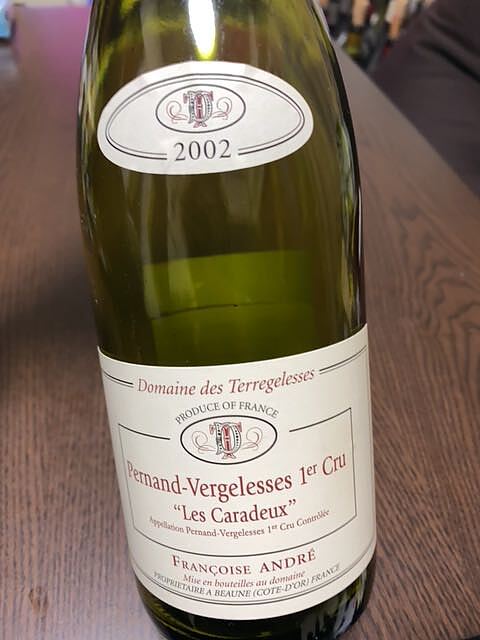 Dom. des Terregelesses Pernand Vergelesses 1er Cru Les Caradeux Rouge