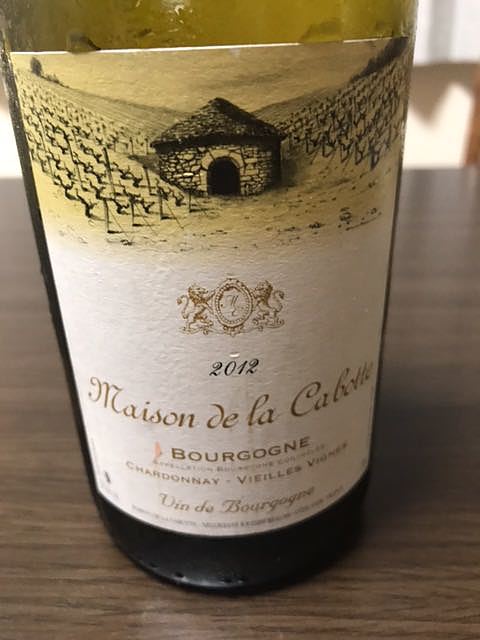 Maison de la Cabotte Bourgogne Chardonnay Vieilles Vignes(メゾン・ド・ラ・カボット ブルゴーニュ シャルドネ ヴィエイユ・ヴィーニュ)