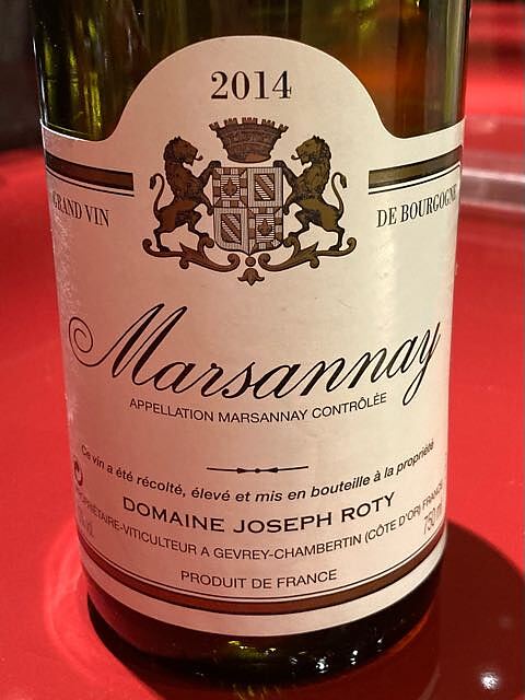 Dom. Joseph Roty Marsannay Blanc