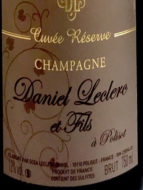 Daniel Leclerc Cuvée Réserve