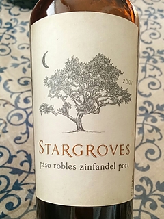 Stargroves Paso Robles Zinfandel Port