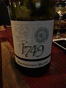 1749 Sauvignon Blanc