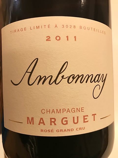 Champagne Marguet Ambonnay Rosé Grand Cru