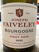 ジョセフ・フェヴレ ブルゴーニュ ピノ・ノワール(2020)