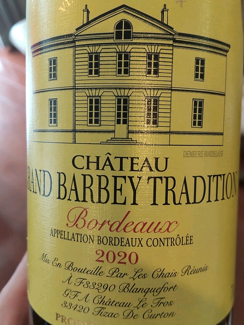 Ch. Grand Barbey Tradition