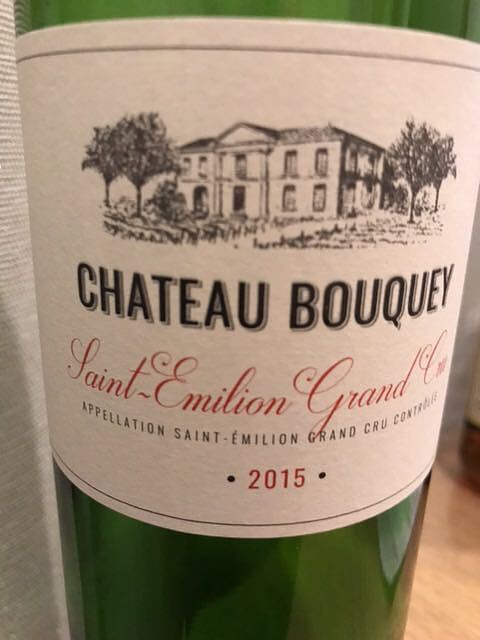 Ch. Bouquey Saint Émilion Grand Cru(シャトー・ブケ)