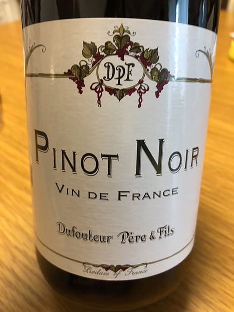 Dufouleur Père & Fils Pinot Noir VdF