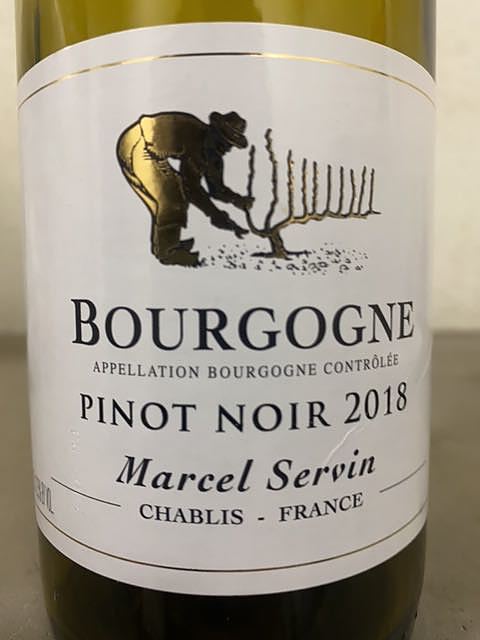 Marcel Servin Bourgogne Pinot Noir(マルセル・セルヴァン ブルゴーニュ ピノ・ノワール)