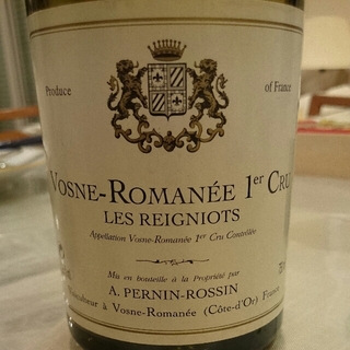 A. Pernin Rossin Vosne Romanée 1er Cru Les Reignots(A・ペルナン・ロサン ヴォーヌ・ロマネ プルミエ・クリュ レ・レニョ)