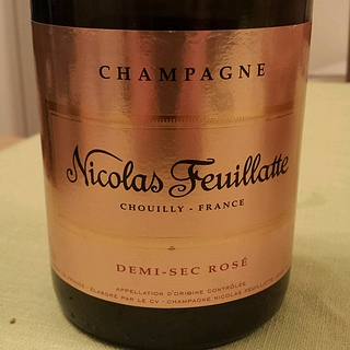 Nicolas Feuillatte Demi Sec Rosé(ニコラ・フィアット ブリュット ドゥミ・セック ロゼ)