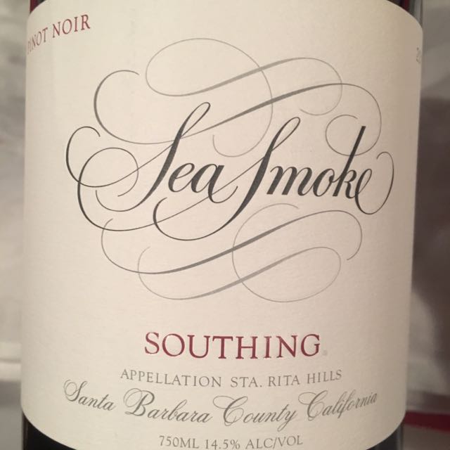 Sea Smoke Southing Pinot Noir(シー・スモーク サウシング