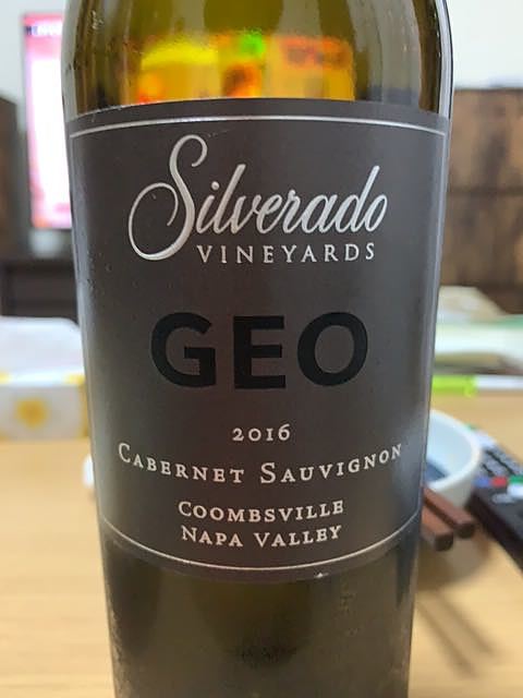 Silverado Vineyards Geo Cabernet Sauvignon 2016