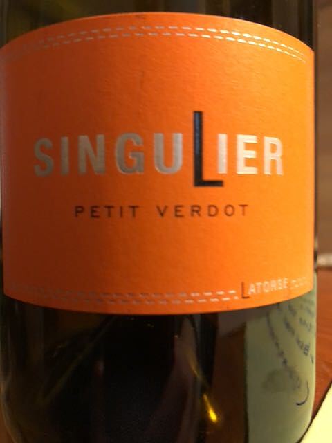 Latorse Singulier Petit Verdot(ラトルス サンギュリエ プティ・ヴェルド)