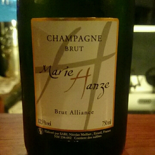 Marie Hanze Brut Alliance(マリー・アンズ ブリュット・アリアンス)