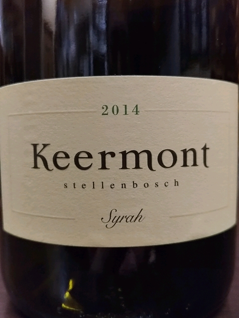 Keermont Syrah(キアモント（ケールモント） シラー)