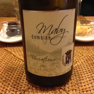 Dom. Maby Variations Côtes du Rhône Blanc