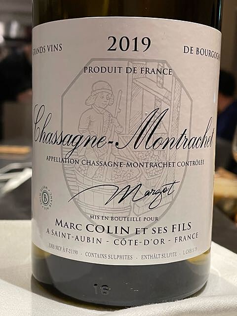 Marc Colin et Fils Chassagne Montrachet Margot