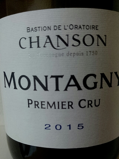 Chanson Montagny 1er Cru