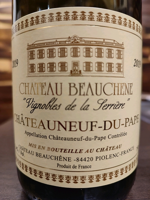 Ch. Beauchêne Châteauneuf du Pape Vignobles de la Serrière Blanc