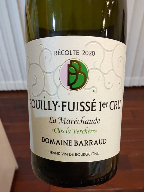 Dom. Barraud Pouilly Fuissé 1er Cru La Maréchaude Clos de Verchère