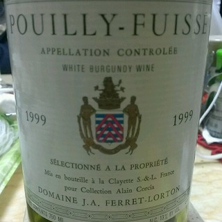 Dom. J. A. Ferret Lorton Pouilly Fuissé