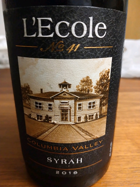 L'Ecole No 41 Syrah Columbia Valley 2016