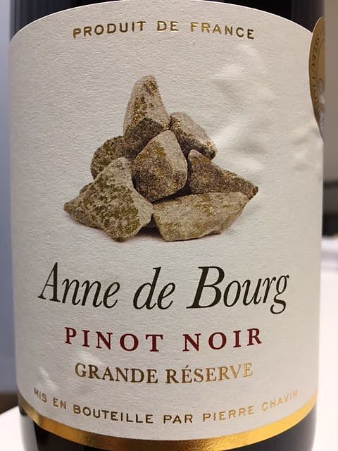 Anne de Bourg Pinot Noir Grande Réserve(アンヌ・ド・ブール ピノ・ノワール グラン・レゼルヴ)