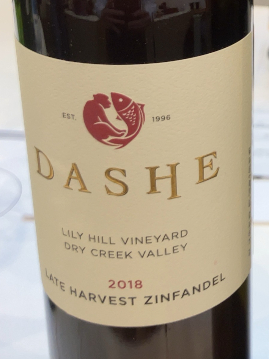 Dashe Late Harvest Zinfandel(ダッシュ レイト・ハーヴェスト