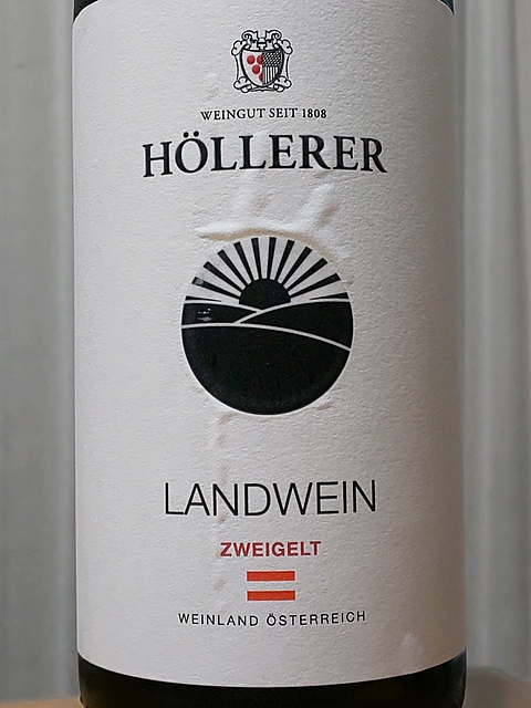 Höllerer Zweigelt Landwein(ヘレラー ツヴァイゲルト ラントヴァイン)