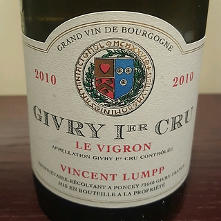 Dom. Vincent Lumpp Givry 1er Cru Le Vigron Blanc