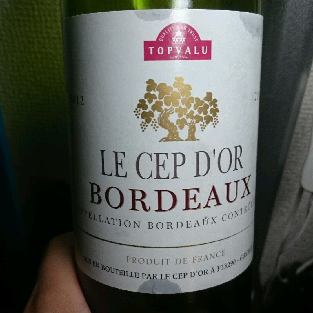TOPVALU Le Cep d'Or Bordeaux Rouge(トップバリュ セップドール