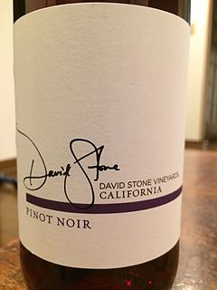 David Stone Vineyards Pinot Noir(デビッド・ストーン・ヴィンヤーズ ピノ・ノワール)