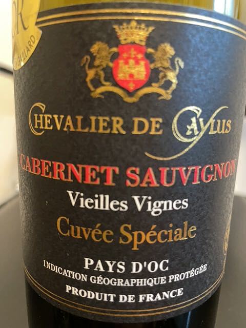 Chevalier de Caylus Cabernet Sauvignon Vieilles Vignes Cuvée Spéciale