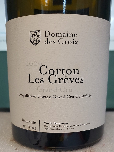 Dom. des Croix Corton Les Grèves Grand Cru(ドメーヌ・デ・クロワ コルトン レ・グレーヴ グラン・クリュ)